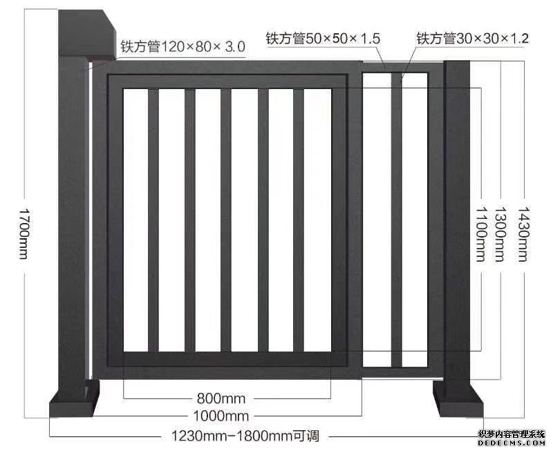 青岛电动人行通道门