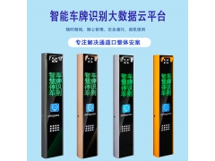 竖屏款车牌识别一体机